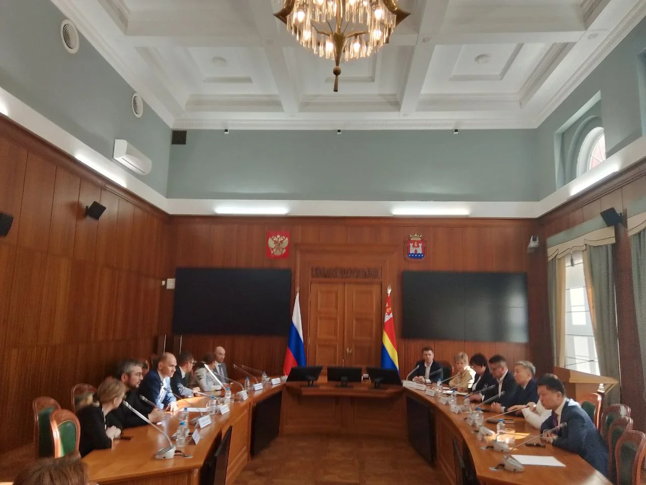 Сергей Готье встретился с Губернатором Калининградской области