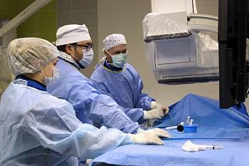 За неделю в сосудистом центре Гусевской больницы выполнено два вида уникальных для региона операций
