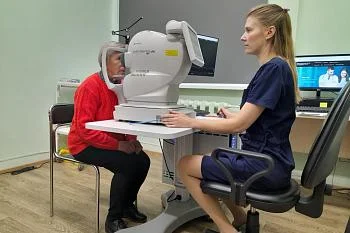 В поликлинике областной больницы заработал современный оптический томограф