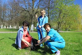 Медицинские организации региона поддержали «Зеленую весну» Медицинские организации региона поддержали «Зеленую весну»